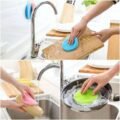 ជ័រស៉ីលីកូនលាងសម្អាត​​ - 5PCS Silicone Dish Washing Brush - Image 2