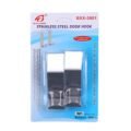 ដែកទ្ពក់ទ្វាព្យួរអីវ៉ាន់ - 2PCS Stainless Door Hook - Image 5
