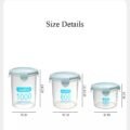 ក្រឡជ័រ 1000ml - 1000ML Food Storage Refrigerator Box - Image 9