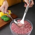 វែកប្រហិត - Stainless Steel Meatball Maker Spoon - Image 6