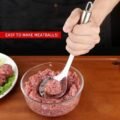 វែកប្រហិត - Stainless Steel Meatball Maker Spoon - Image 5