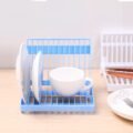 ធ្នើរជ័រ - Foldable Dish Plate Tools Drying Rack