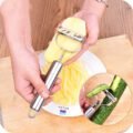 កាំបិតឈូស - Stainless Steel Fruit and Vegetable Peeler