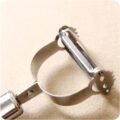 កាំបិតឈូស - Stainless Steel Fruit and Vegetable Peeler - Image 3