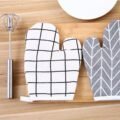 ស្រោមដៃក្រណាត់ - 2PCS Kitchen Gloves - Image 4