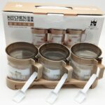 ក្រឡដាក់គ្រឿងទេ​ស - Glass Spice Jar