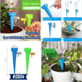 ជ័រស្រោចទឹកផ្កា - 5pcs Self-Watering Kits Automatic - Image 2