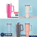 កែវទឹក - 40oz Mug Tumbler - Image 2