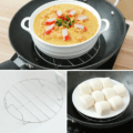 ជើងទម្រចំហុយ - Steam Shelf Stainless Steel - Image 2