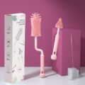 ឈុតសម្អាតកំប៉ុងដោះគោ - Silicone Bottle Cleaning Brush - Image 4