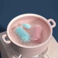 ឈុតសម្អាតកំប៉ុងដោះគោ - Silicone Bottle Cleaning Brush - Image 7