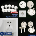 ជ័រញុកព្រីភ្លេីង​ - 20pcs Power Socket Cover