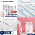 ខំប្រេសសម្អាតអណ្ដាត - 30pcs Baby Tongue Cleaner