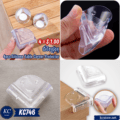 ជ័របិទជ្រុងតុ - 4pcs Silicone Table Corner Protector